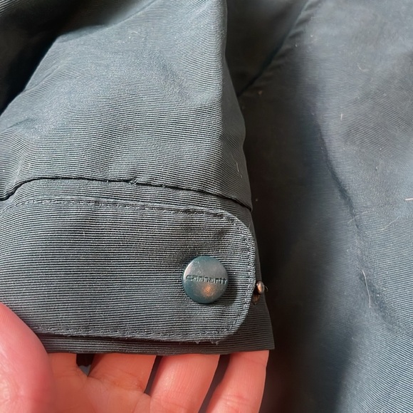 Carhartt mens bomber jacket dark teal size xl - Picture 6 of 8